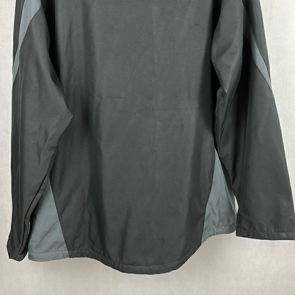 NRA Lightweight Jacket Size XL Black Gray Windbreaker